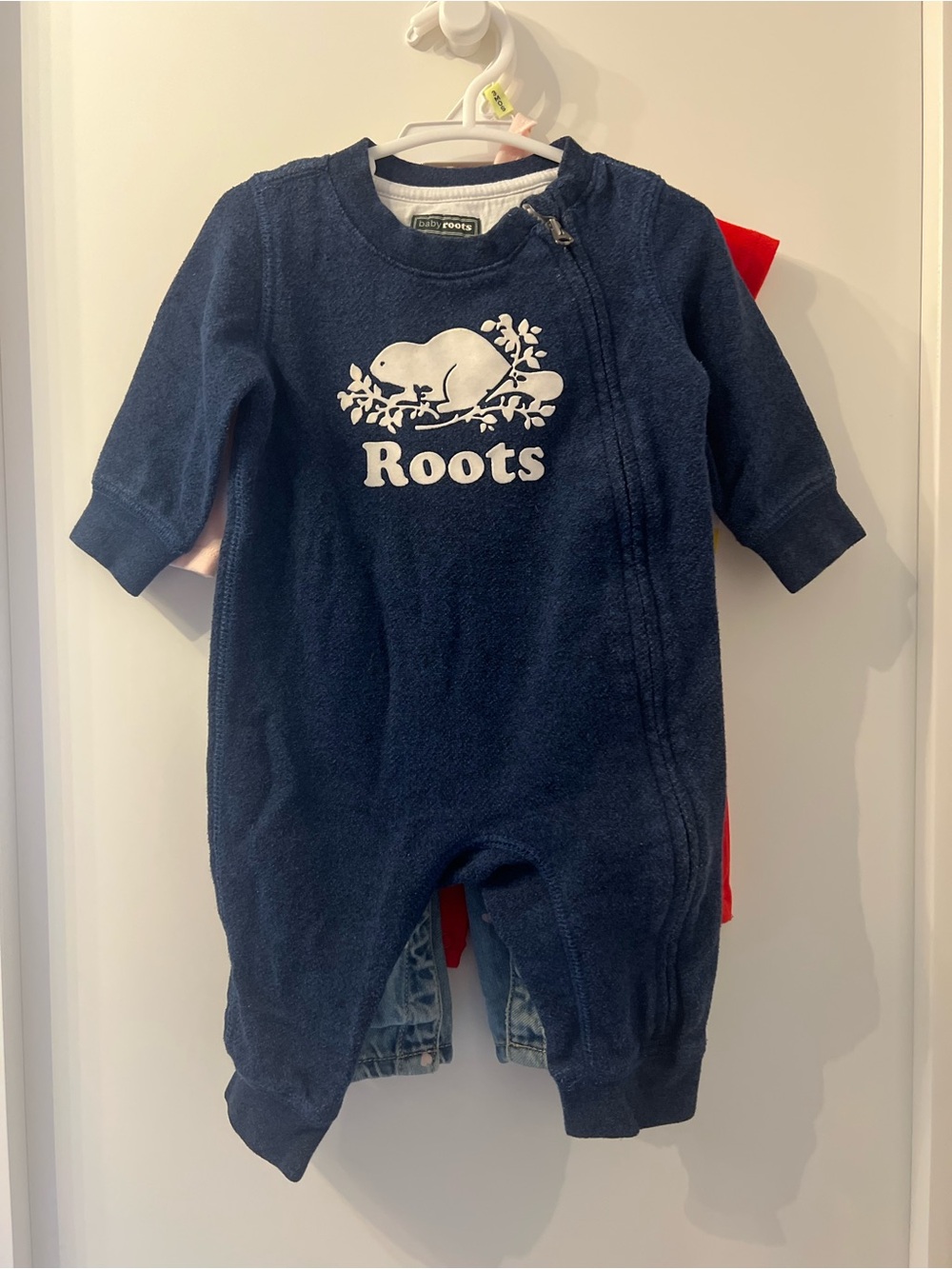 Roots Navy Infant One-Piece Romper 0-3m